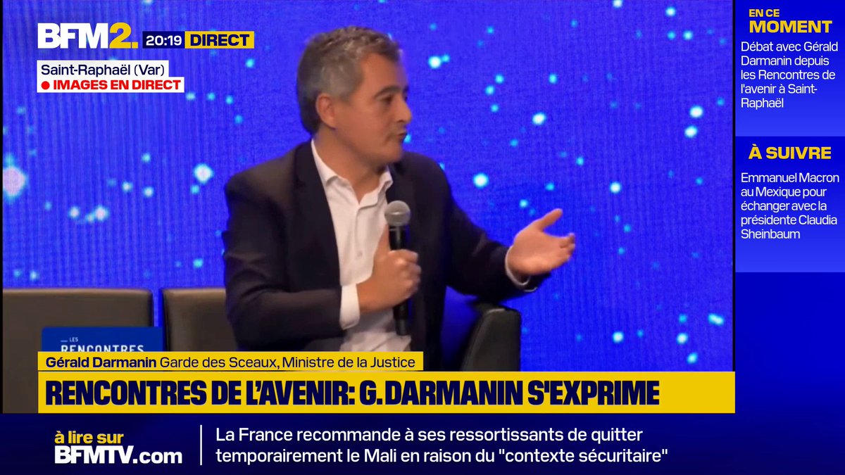 Présidentielle 2027: "Il faut faire une primaire ouverte", déclare Gérald Darmanin, ministre de la Justice #BFM2