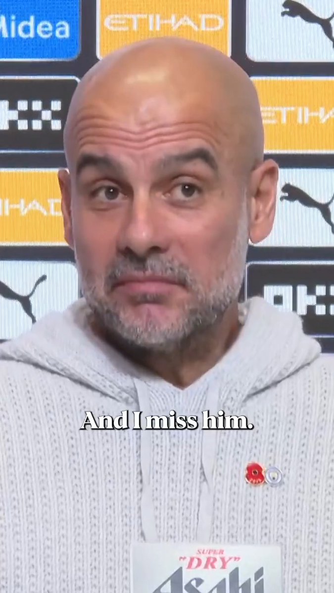"I miss him" Pep Guardiola reflects on his iconic rivalry with Jurgen Klopp ahead of Man City v Liverpool this weekend ⚔️