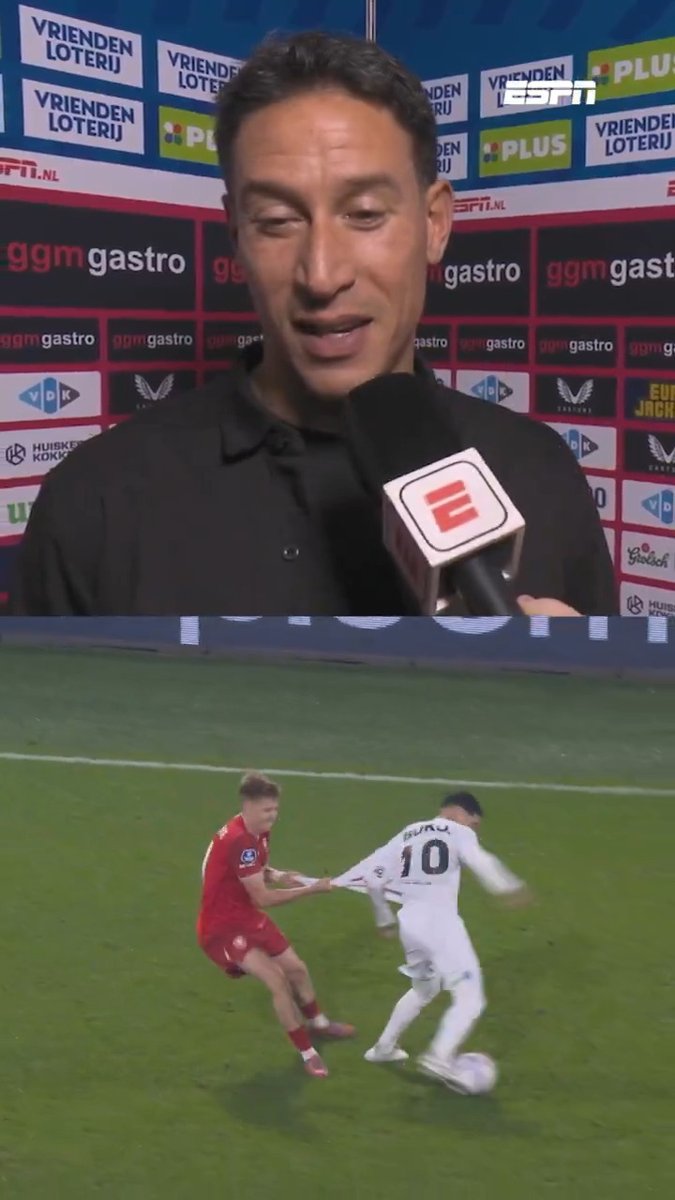 Anthony Correia snapt helemaal niets van de rode kaart voor Mohamed Hamdaoui 🤨🟥 "Dit is een natuurlijke reactie. Dat hij zo theater maakt, jeetje man… Nee sorry, dat vind ik droevig" #twetel