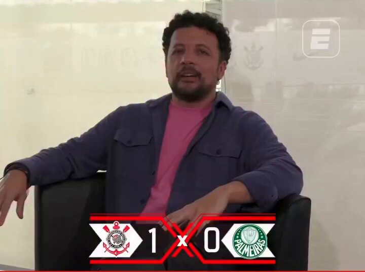 Fabinho Soldado, executivo de fut. do Corinthians, sobre a conquista do título Paulista contra o Palmeiras "Muita gente fala 'só ganhou o paulista'. Pois é, ganhamos contra o finalista da Libertadores, com um técnico há 5 anos no cargo" 📽️SportsCenter Brasil