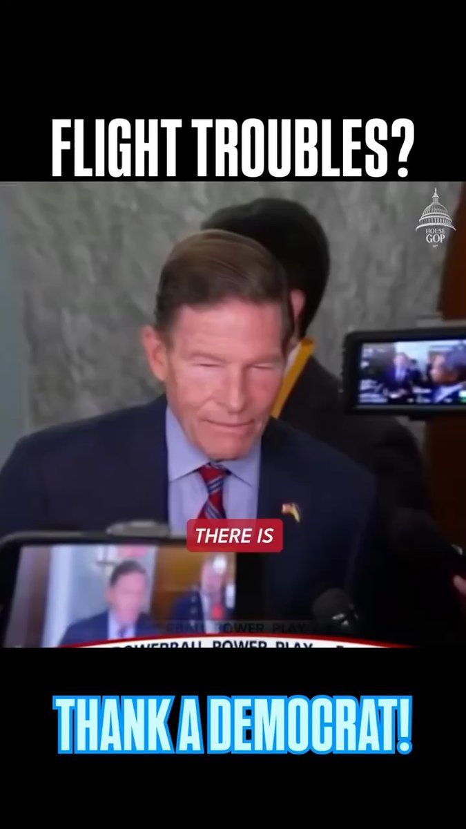 Reminder: Democrats say they will not concede on their insane spending demands and end the shutdown until “PLANES FALL OUT OF THE SKY.”