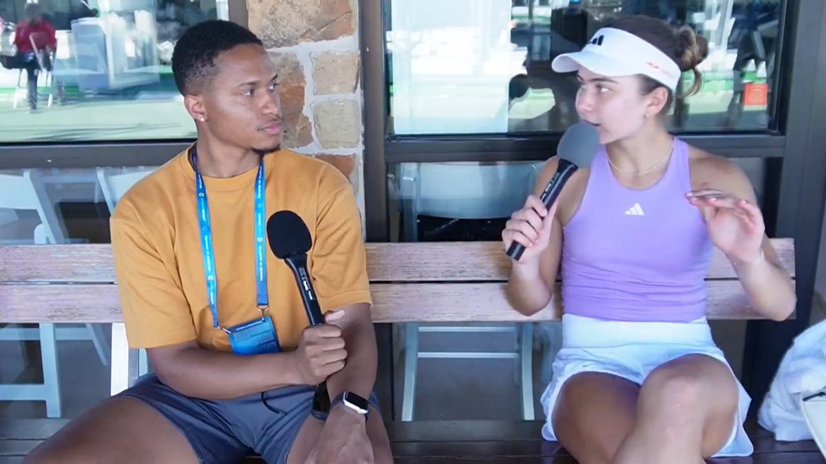 "I like going down in the level and playing a lot of matches." 💪 17-y.o. rising star Iva Jovic explains why she opted to finish her season playing the Austin125Tennis instead of higher-level tournaments in Asia.