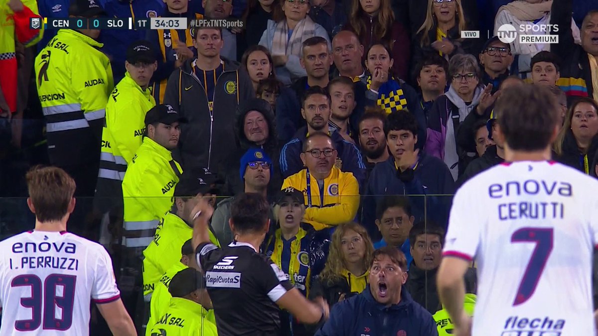 "Ayude": Porque fue expulsado en el partido de San Lorenzo ante Rosario Central