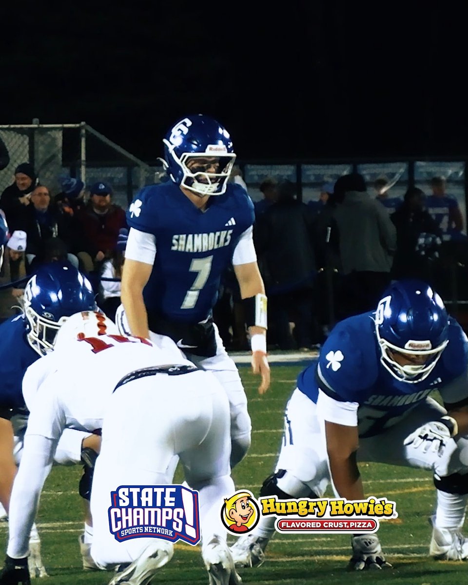 THE DUKE STRIKES AGAIN! Duke Banta launches a 50-yard strike to Jack Janda for the touchdown! Catholic Central now up 28-0 over Brighton. Janda was just added to our Anvil Award Top 10 as one of the top linemen in the state! Delivered by Hungry Howie's 🍕 Aaron Babicz '93 | Detroit Catholic Central Football | Jack Janda | Duke Banta |