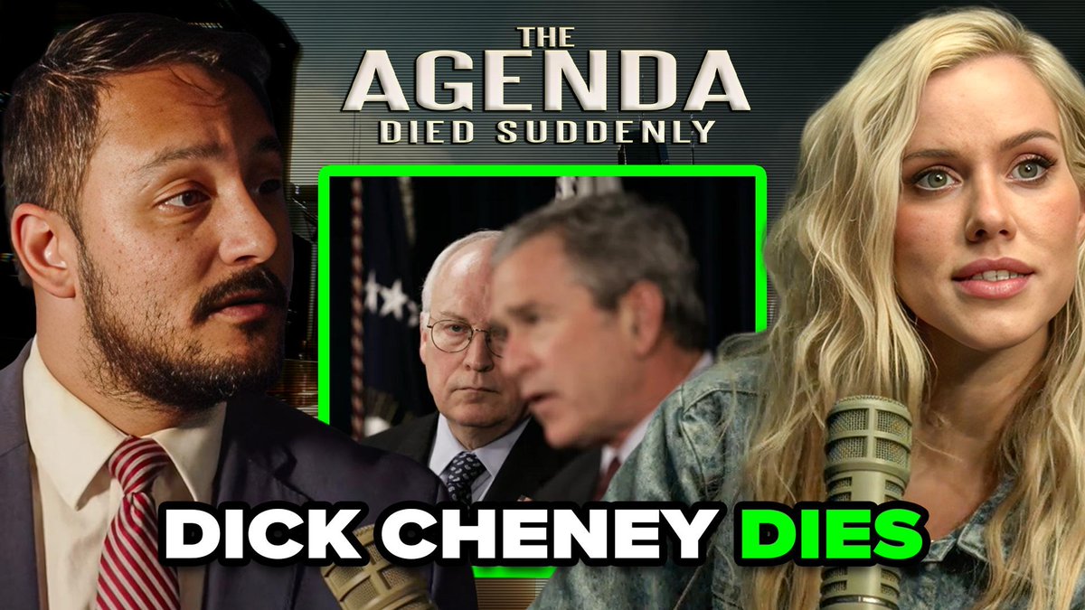Zionism Dies With Dick Cheney In this explosive episode of The Agenda we discuss why Christians should support a three-state solution as the true heirs to the Holy Land, and they roast neocons like Dick Cheney, who normalized warmongering, Zionism, and homosexuality. (1:01) Holy Land Belongs to Christians (1:53) NYC Voters Reject Zionism (2:49) Three State Solution Proposal (5:50) Israelis Spit on Officer Tatum (8:20) Zoomers Reject Christian Zionism (9:08) Dick Cheney Death Ends Neocons (15:12) Israel 9/11 Foreknowledge? (18:20) Fear Cycle from Shootings (20:30) Daily Wire Losing Ground (24:20) Surrogacy Kills Embryos (27:27) Charlie Kirk 9/11 Parallel (32:40) TPUSA Bans Tucker Supporters (34:01) Hope in Young Generation (37:11) Dad Jokes Segment