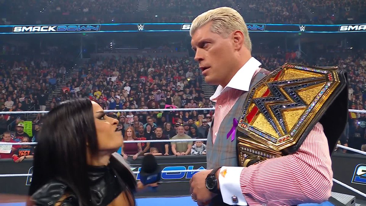"Your nightmare begins now..." Looks like we're getting Cody Rhodes vs. Aleister Black TONIGHT 🔥 ZV