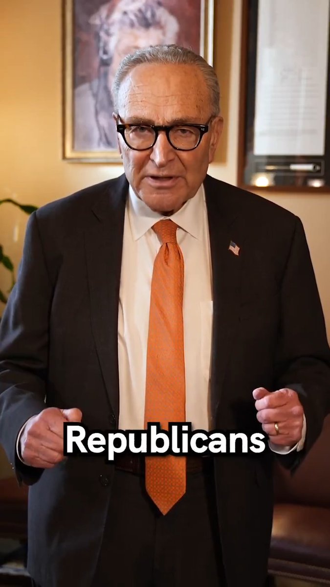 Today on the Senate floor: Democrats made an offer to Republicans to re-open the government and extend the ACA tax credits for one year. We’re calling their bluff. The ball is in their court.