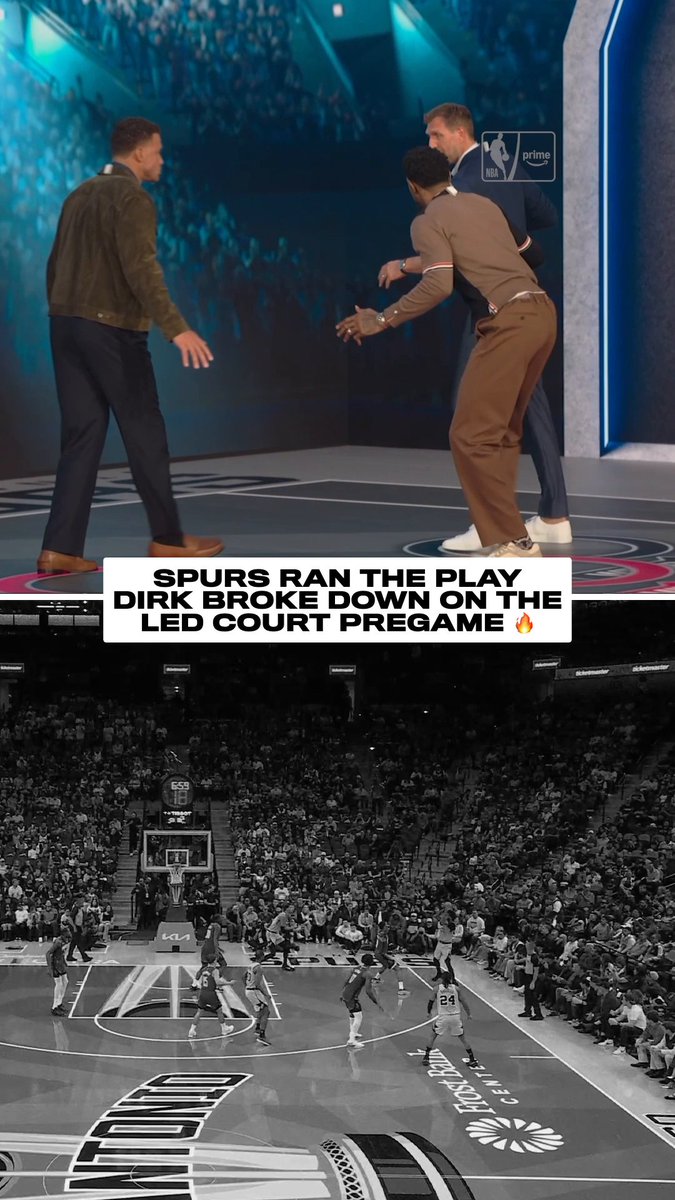 From our pregame breakdown to seeing it happen live. The crew broke this down perfectly 👏 #NBAonPrime Watch Rockets vs. Spurs on Prime Video