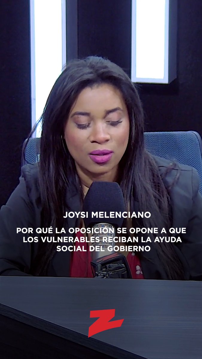 📺 [#TribunaDeLaVerdad] Joysi Melenciano: por qué la oposición se opone a que los vulnerables reciban la ayuda social del Gobierno Escucha su comentario en: #Z101 #ZDigital #ZTV #Opinión #Gobierno #oposición