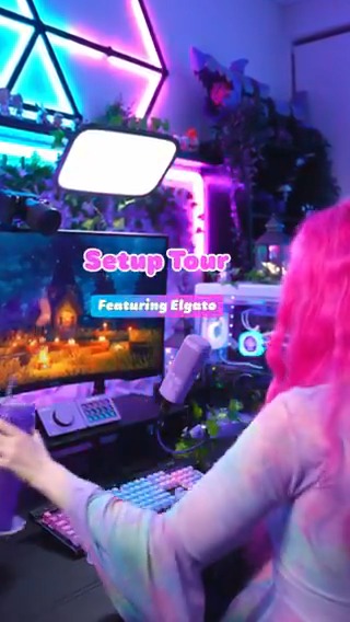 Here's my setup tour featuring Elgato #ad | #ElgatoPartner