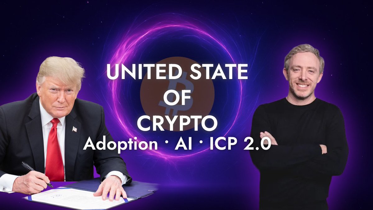 The U.S. wants to be the crypto + AI leader. ICP 2.0 wants to rewrite how the internet is built. Which ecosystem do you think will lead the next cycle?