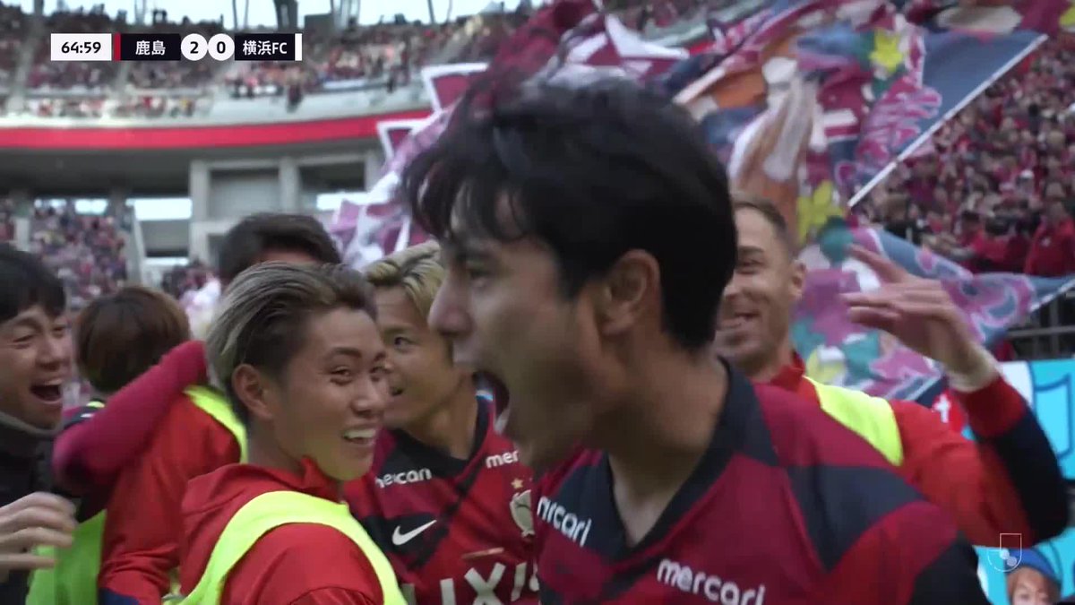 まさに鹿島、これが鹿島❤️‍🔥 小川諒也の完璧なCKを 知念慶が頭で仕留めた！ 貴重な追加点は鹿島らしいセットプレーから！ 🏆明治安田J1リーグ第36節 🆚鹿島×横浜FC 📺#DAZN LIVE配信中 #Jみようぜ #Jリーグ #だったらDAZN