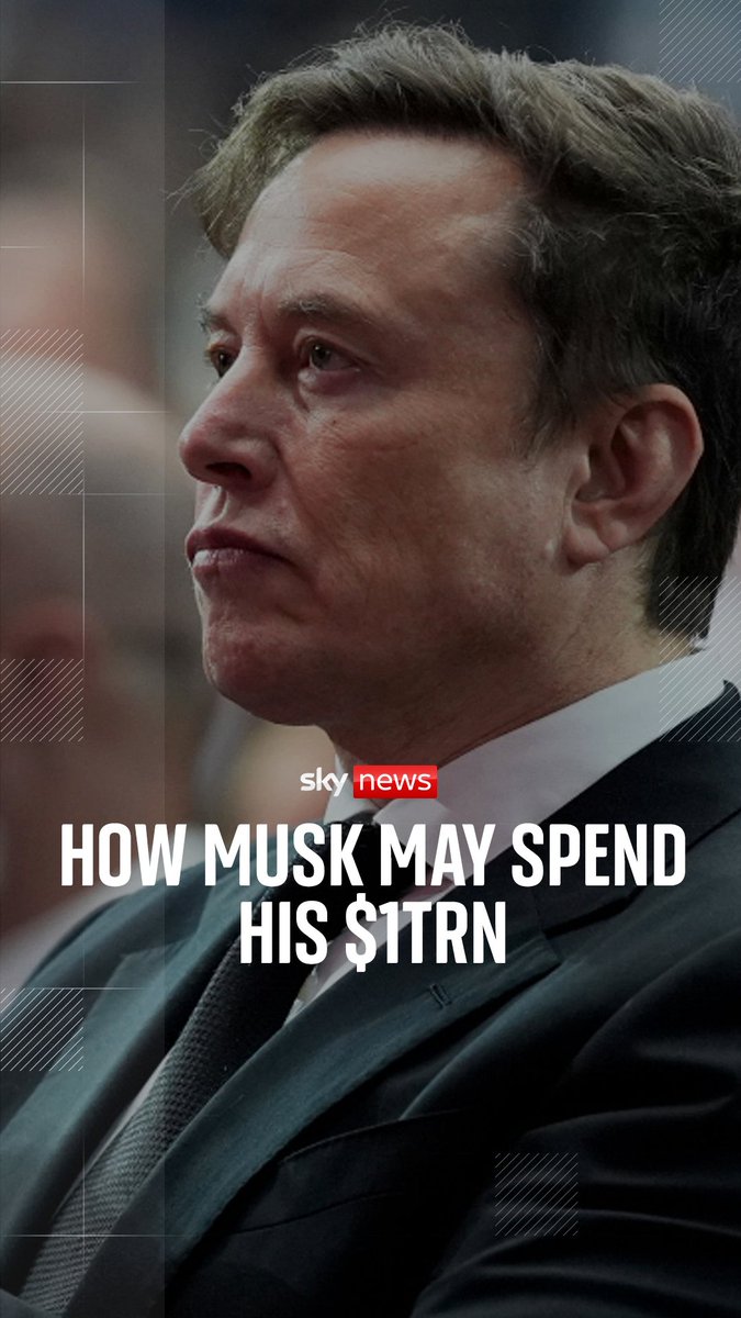 Cure world hunger, billions of Big Macs, buy Switzerland? Sky looks at what Elon Musk could do with $1trn