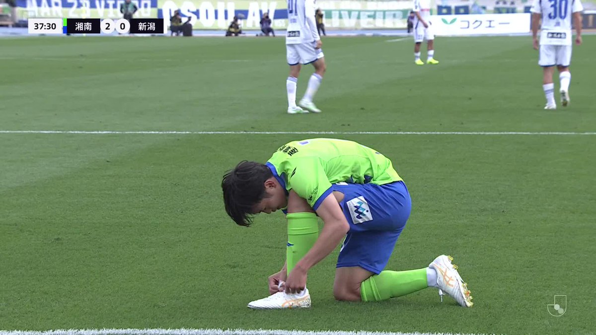 🎦 ゴール動画 🏆 明治安田J1リーグ 第36節 🆚 湘南vs新潟 🔢 2-0 ⌚️ 38分 ⚽️ 平岡 大陽(湘南) #Jリーグ