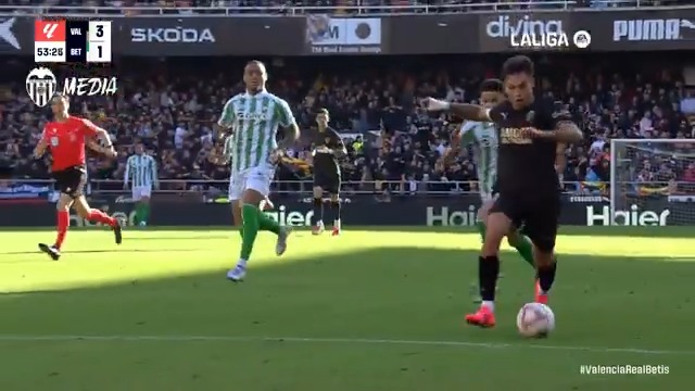 🔙 #ValenciaRealBetis ⚽ Hugo Duro #LaLigaHighlights #ADNVCF 🦇