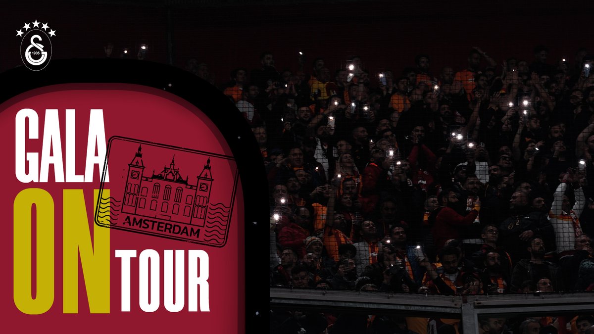 Gala On Tour 📍 Amsterdam Taraftarımızın GSTatil ayrıcalığıyla gerçekleştirdiği Amsterdam seyahatinden en özel anlar Galatasaray YouTube Kanalı ve GSPlus’ta “Herkese Açık” olarak yayında! İzlemek için 👉