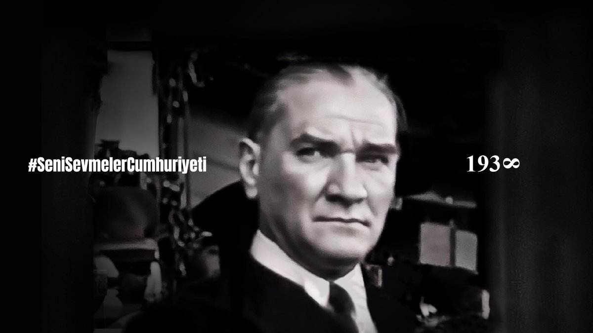 Sana olan sevgimiz, inancımız ve bağlılığımız hiç bitmeyecek… Çünkü burası #SeniSevmelerCumhuriyeti #10Kasım