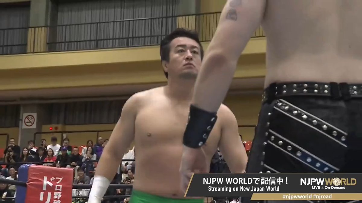 🦁NEW JAPAN ROAD in ANJO🦁 振り返ればそOSKARがいる。。。 🆚 新日本本隊🦁 × 無所属+BC WAR DOGS💀 #njpwworld で配信中📡 視聴&登録⏩「NJPW WORLD」で検索 #njpw #njpwworld #njroad