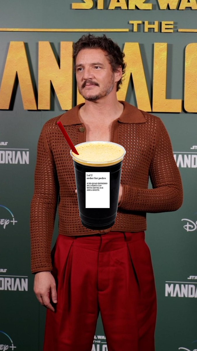 Pedro Pascal's Starbucks order: The craziest drink we've ever tried