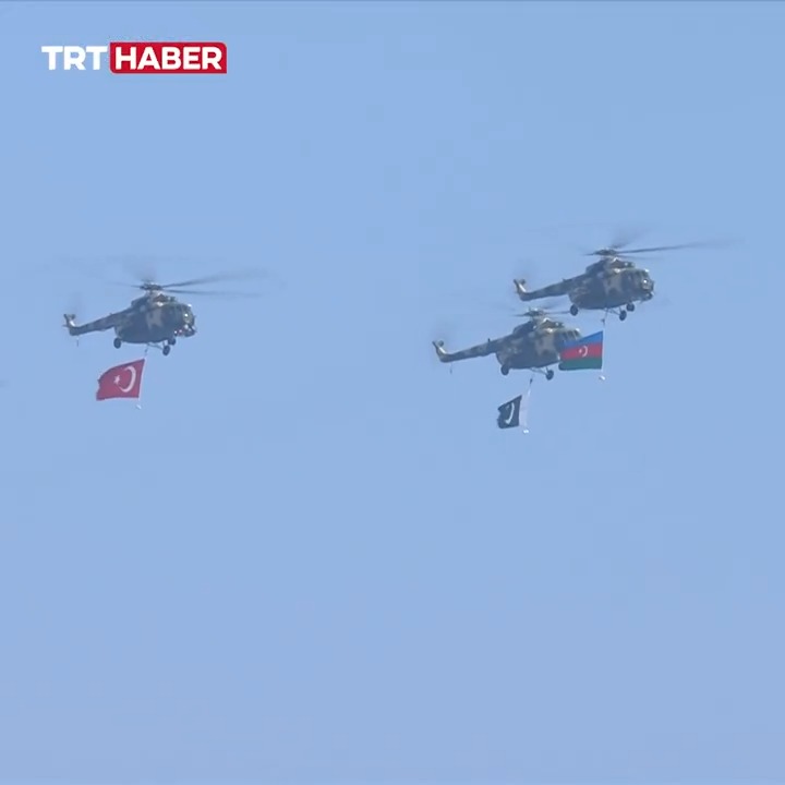🇹🇷🇦🇿 Bir millet, iki devlet... Azerbaycan, Karabağ Zaferi'nin 5. yılını kutluyor.