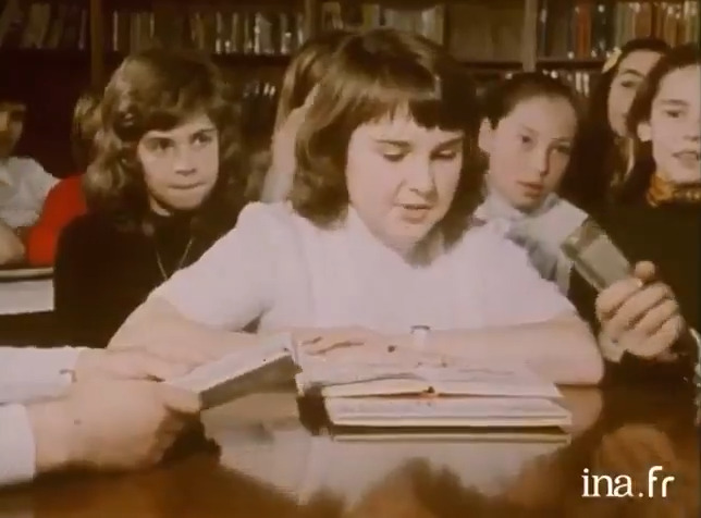 🔵 En 1972, des enfants de 11 ans (en 6ᵉ) parlent de lecture et de littérature... (reportage de Patrice Laffont, archive de l'INA)