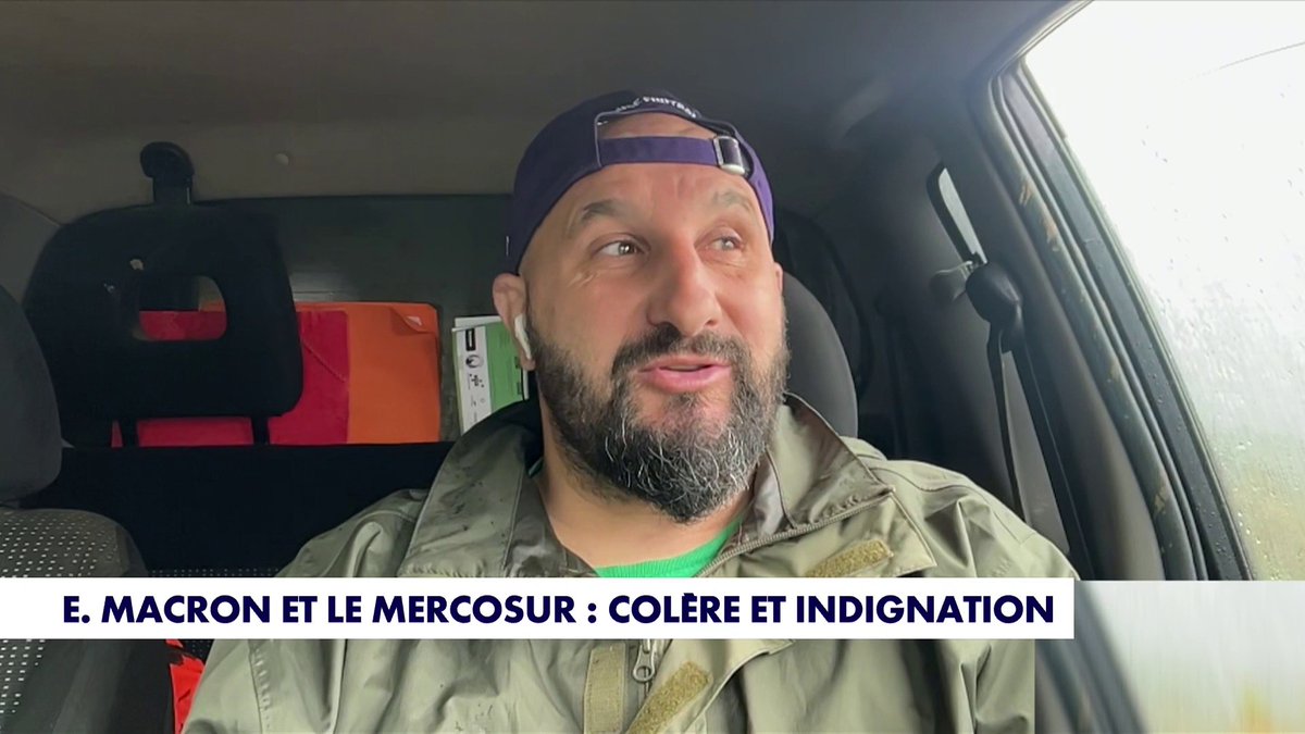 L'agriculteur Jérôme Bayle sur le Mercosur : «Mon petit doigt me dit que les agriculteurs vont bientôt remontrer leur mécontentement» dans #MidiNewsWE