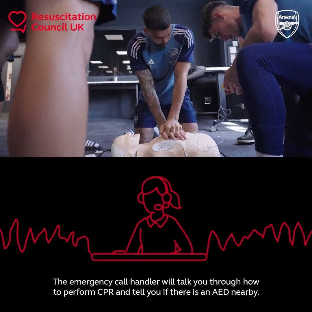 A vital, life-saving skill ❤️ Read about how we’re urging supporters to learn CPR 👇