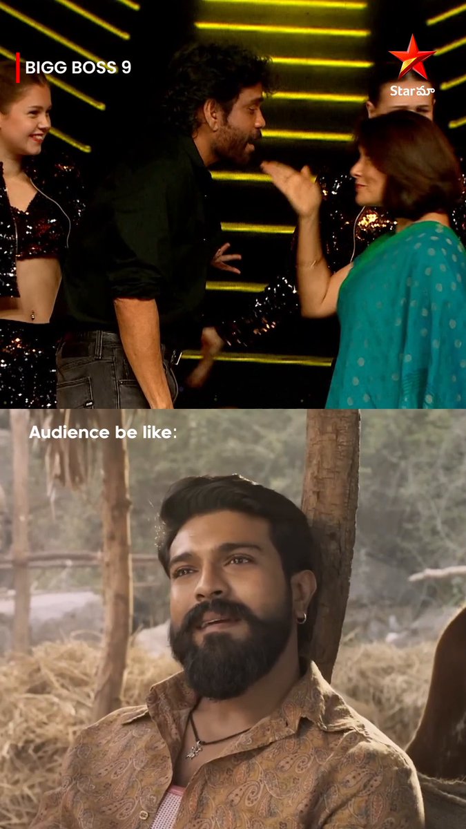 Audience be like - Entha sakkagunnaru 🤌❤️ Watch #BiggBossTelugu9 Mon–Fri 9:30 PM, Sat &amp; Sun 9 PM on #StarMaa &amp; stream 24/7 on #JioHotstar