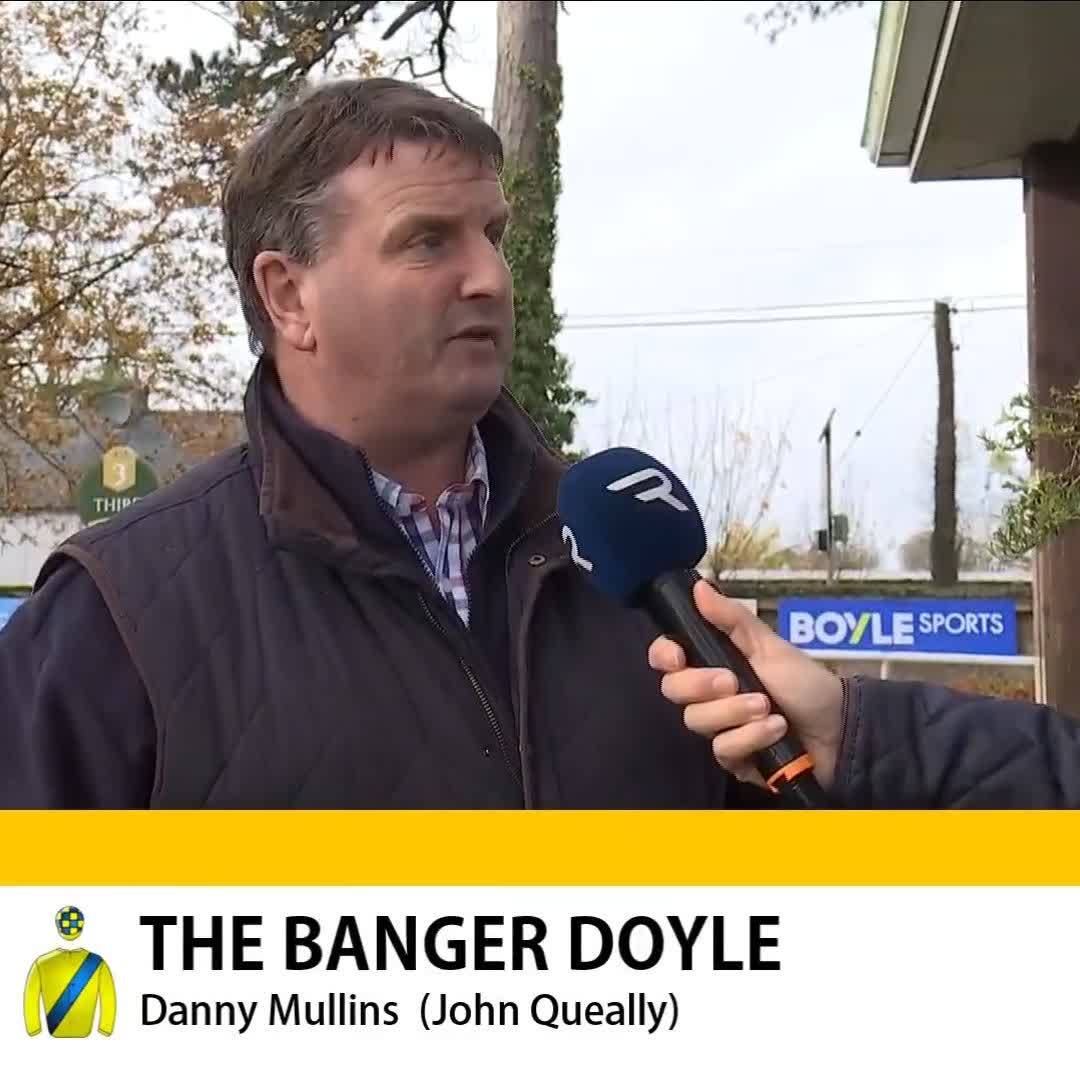 🗣️ "I'm going home now because I've a dog running at Cork tonight!" Paul Hennessy spoke to Gary O'Brien after Jacovec Cavern's win at Gowran Park and is hoping for more success with greyhound Lennies Tank tonight 💪