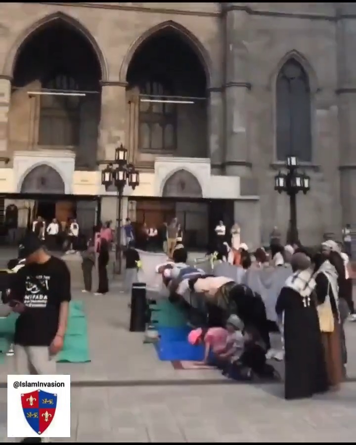 Church fighting back with the church bells! They’re intentionally disrespecting us and arranging their prayers in front of our churches; yet, we must fight back and teach them a lesson! Be too tolerant, and we will lose!
