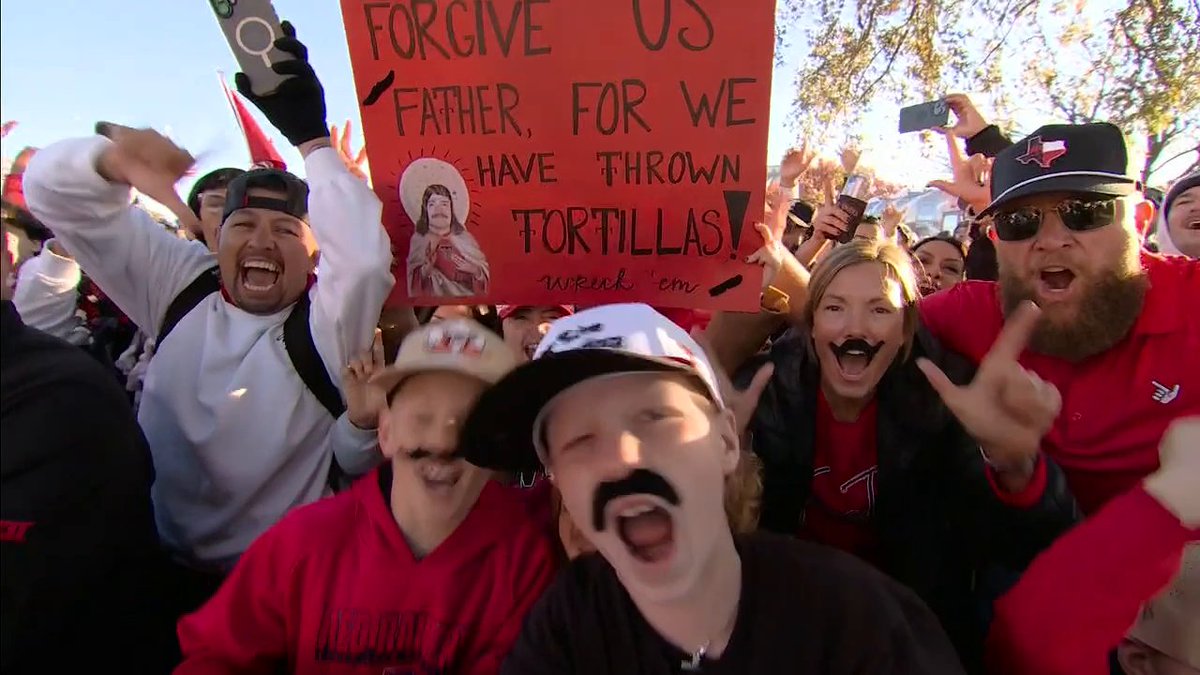 LUBBOCK IS READY FOR COLLEGE GAMEDAY‼️