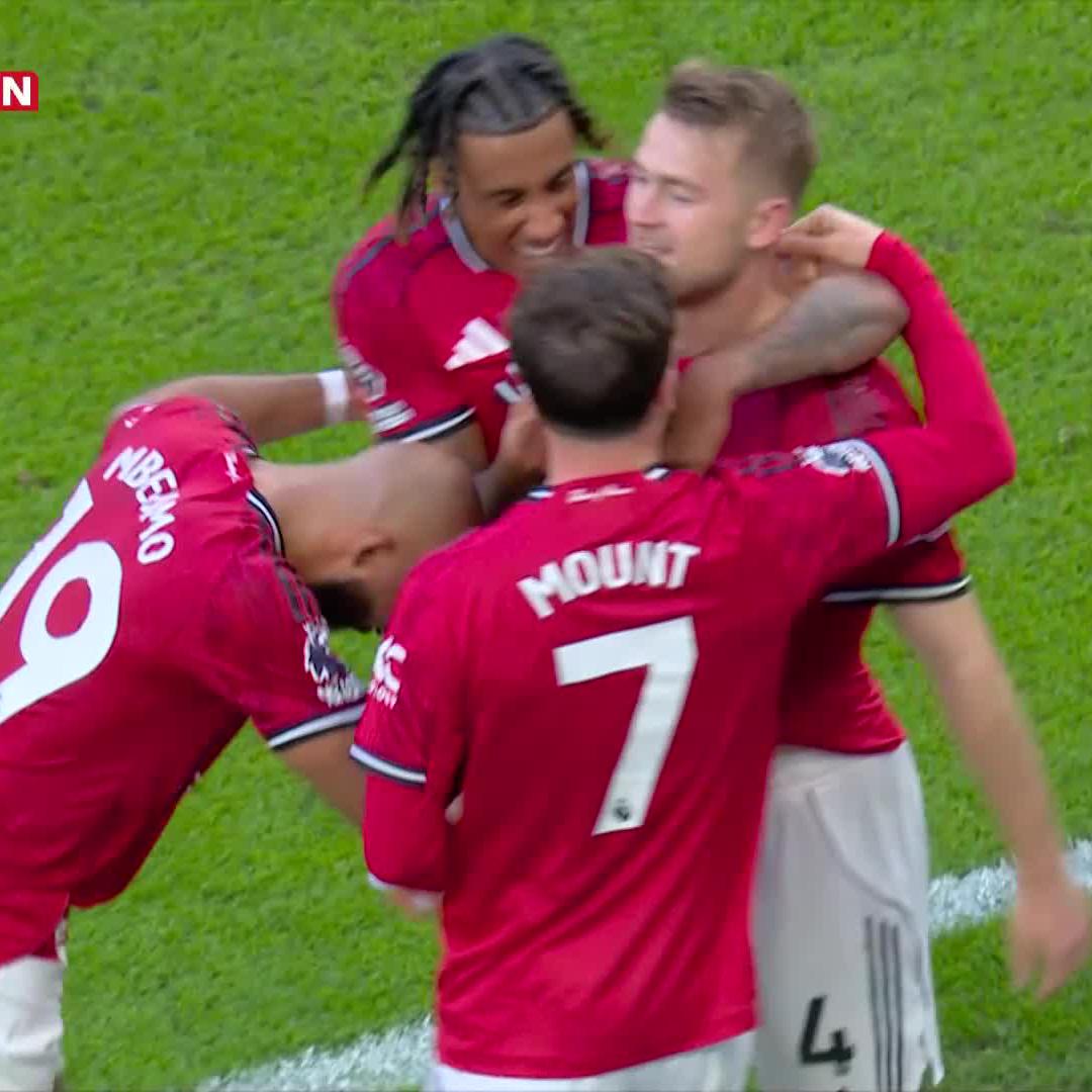 Matthijs de Ligt to the rescue for Man United 😲⚡ #SSFootball | #SSPremierLeague | #TOTMUN