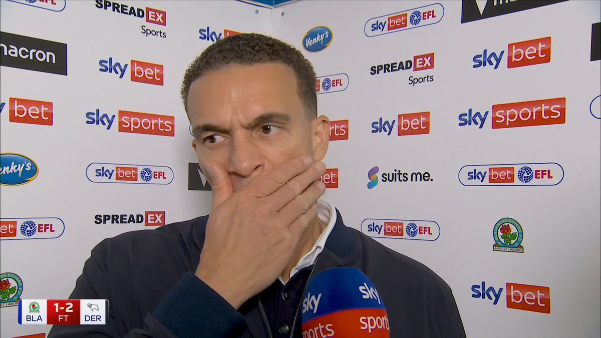 "We didn't put the pressure on that we wanted" Valerian Ismael reacts to his side's loss to Derby ⬇️