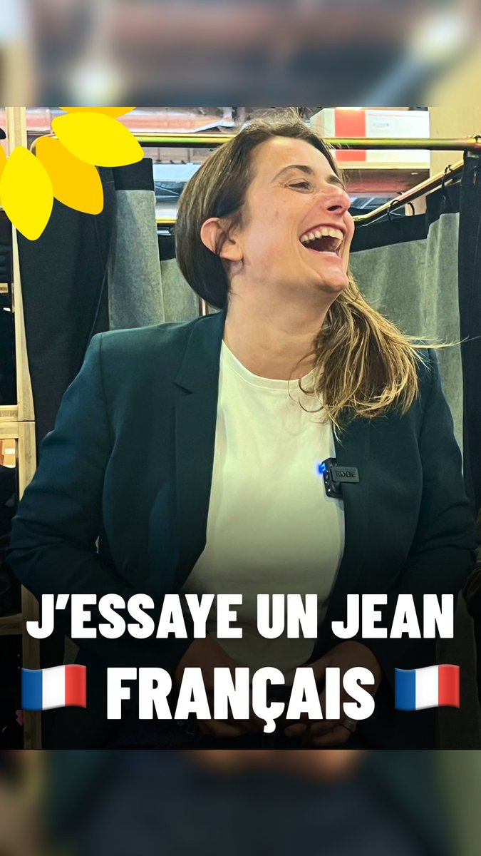 On passe beaucoup de temps à critiquer SHEIN, et c'est mérité. Mais il faut aussi parler des entreprises françaises qui se battent face à cette concurrence déloyale et qui défendent d'autres valeurs. La preuve au salon @mif_expo avec les jeans 1083 (j'en ai acheté un) 👖