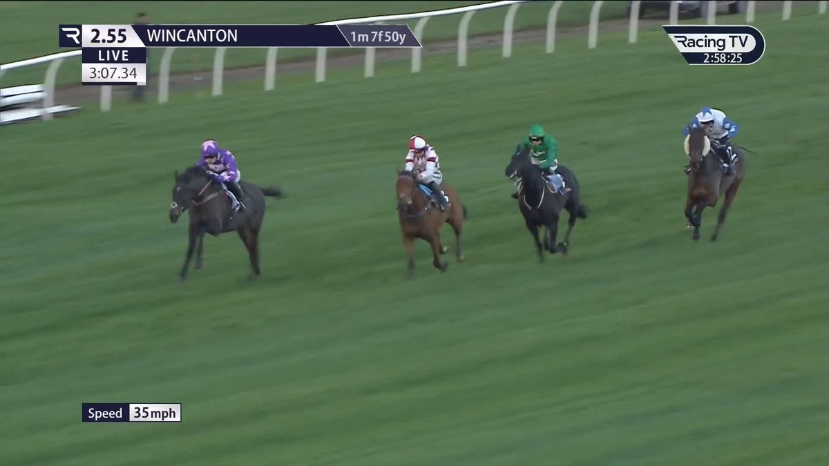 Hat-trick complete ✅ THREE Elite Hurdles for Rubaud and a fourth in succession for Paul Nicholls OBE and Harry Cobden 🏆 BetMGM UK | Wincanton Racecourse