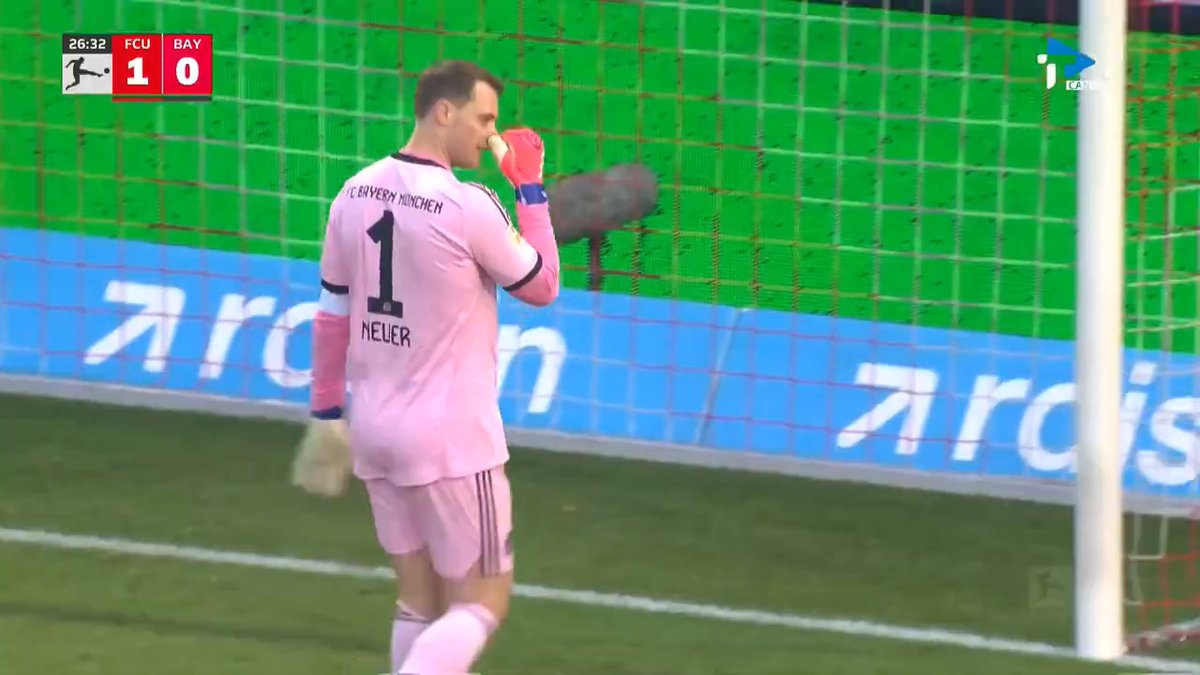 Manuel Neuer'in hatası, Bayern Münih'i bu sezon ilk kez geriye düşürdü.