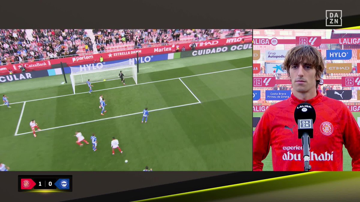 Bryan Gil y su bonita dedicatoria a la familia de su novia 🥺❤️‍🩹 #LALIGAenDAZN ⚽