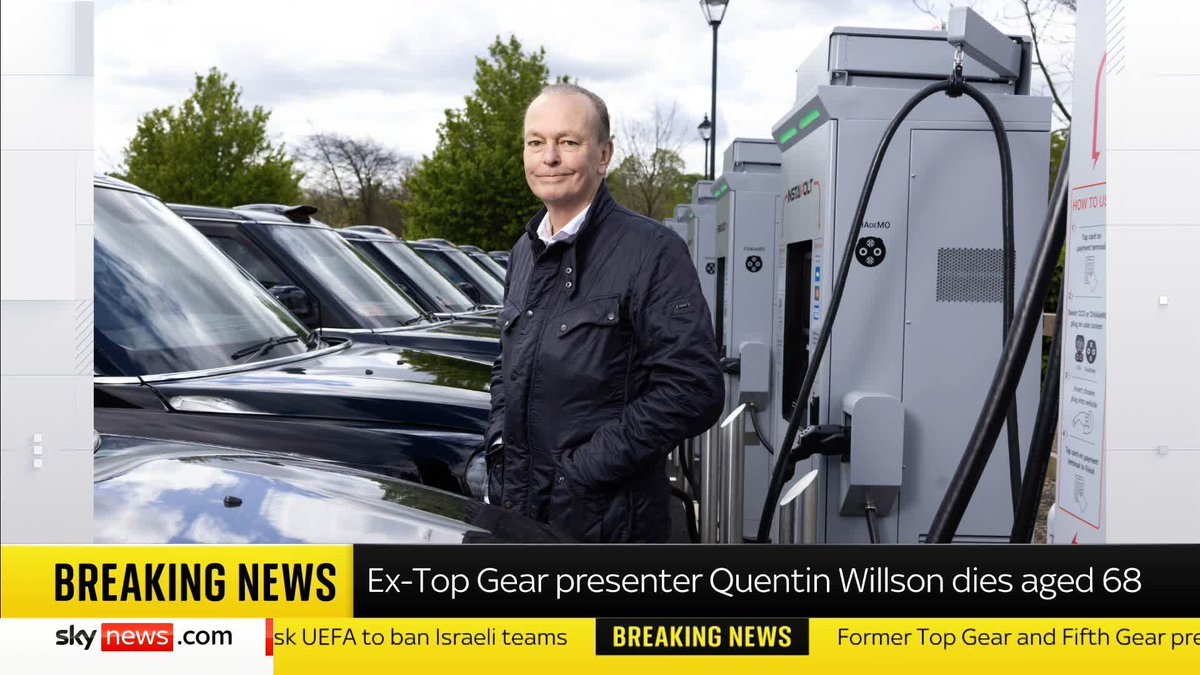 BREAKING: Former Top Gear and Fifth Gear presenter Quentin Willson has died aged 68, according to his family. Sky's @JonathanSamuels reports ⬇️ Read more 🔗 📺 Sky 501, Virgin 602, Freeview 233 and YouTube