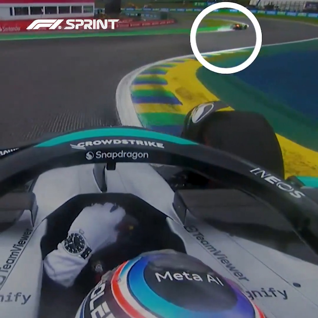 Watch closely 👀 Sometimes the small details can tilt a championship title race #F1Sprint #BrazilGP