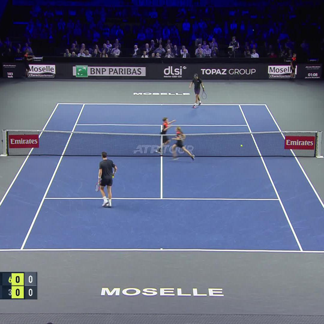 Death, taxes, and a Norrie deciding set 💪 The Brit captures the second set 6-3 against Tien and will go the distance for a fifth time this week! 😳 Moselle Open