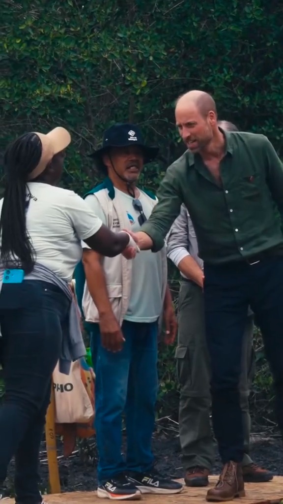 Prince William shared sweet memories of his trip to Brazil for the Earthshot Prize - the future King's £50-million awards scheme to help save the planet 🌎 #princewilliam #royalfamily 📽️: The Prince and Princess of Wales