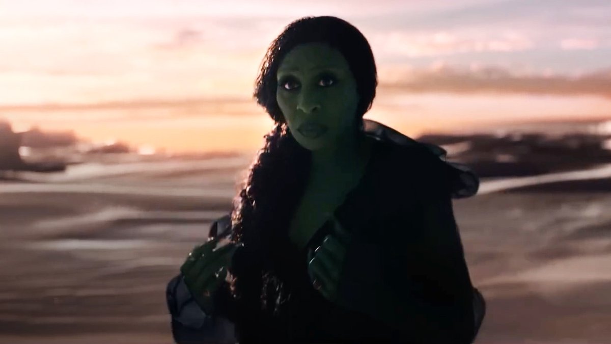 First look at Cynthia Erivo singing a new original song for #WickedForGood, titled ‘No Place Like Home.’
