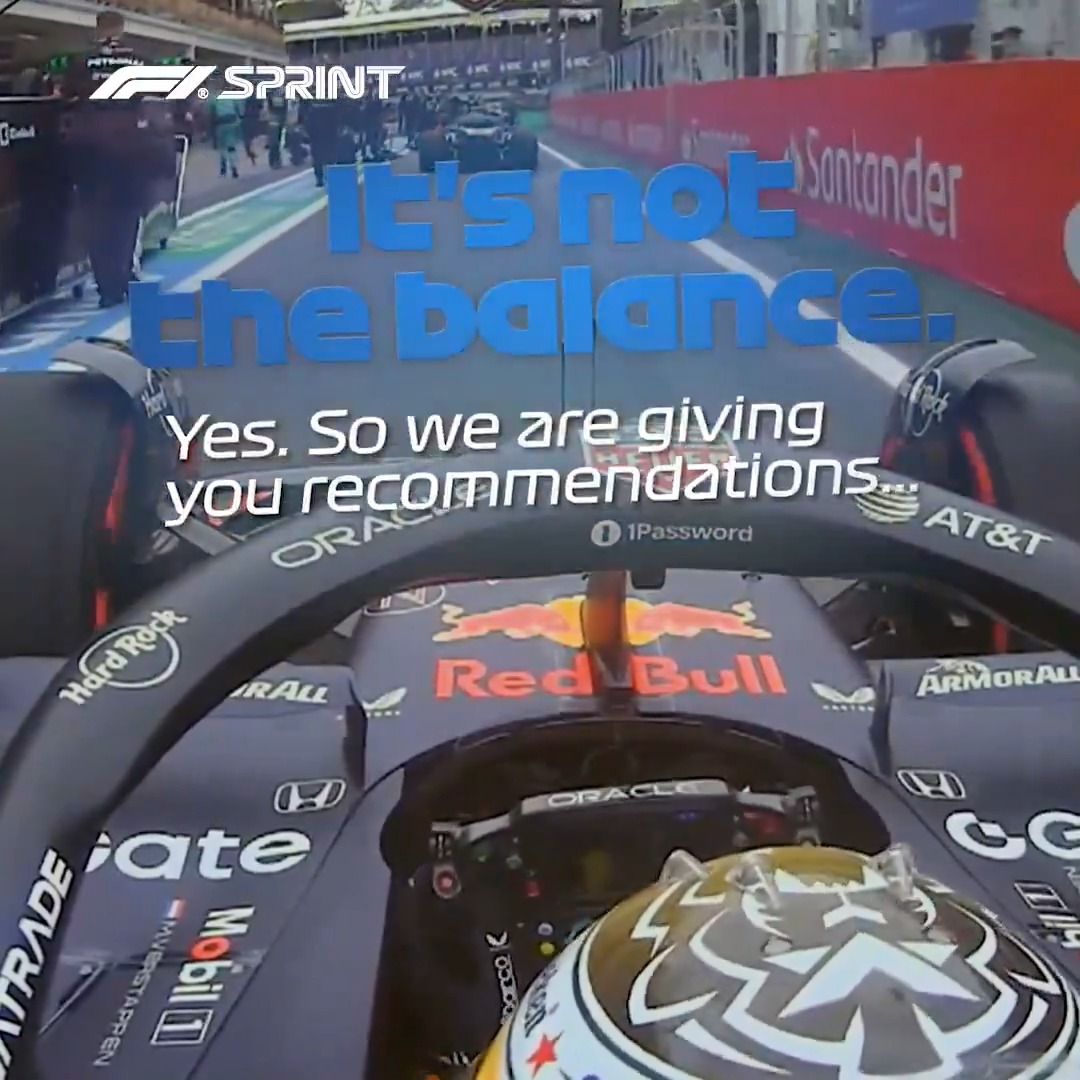 Max and GP talking tactics as only they can ๐
#F1Sprint #BrazilGP