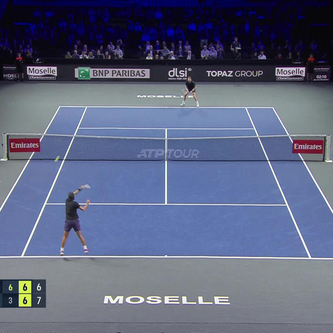 First ATP Tour title ✅ Top 30 debut ✅ Learner Tien beats Norrie and becomes the first American teenager to win a tour-level title since Andy Roddick in 2002! 👏 Moselle Open