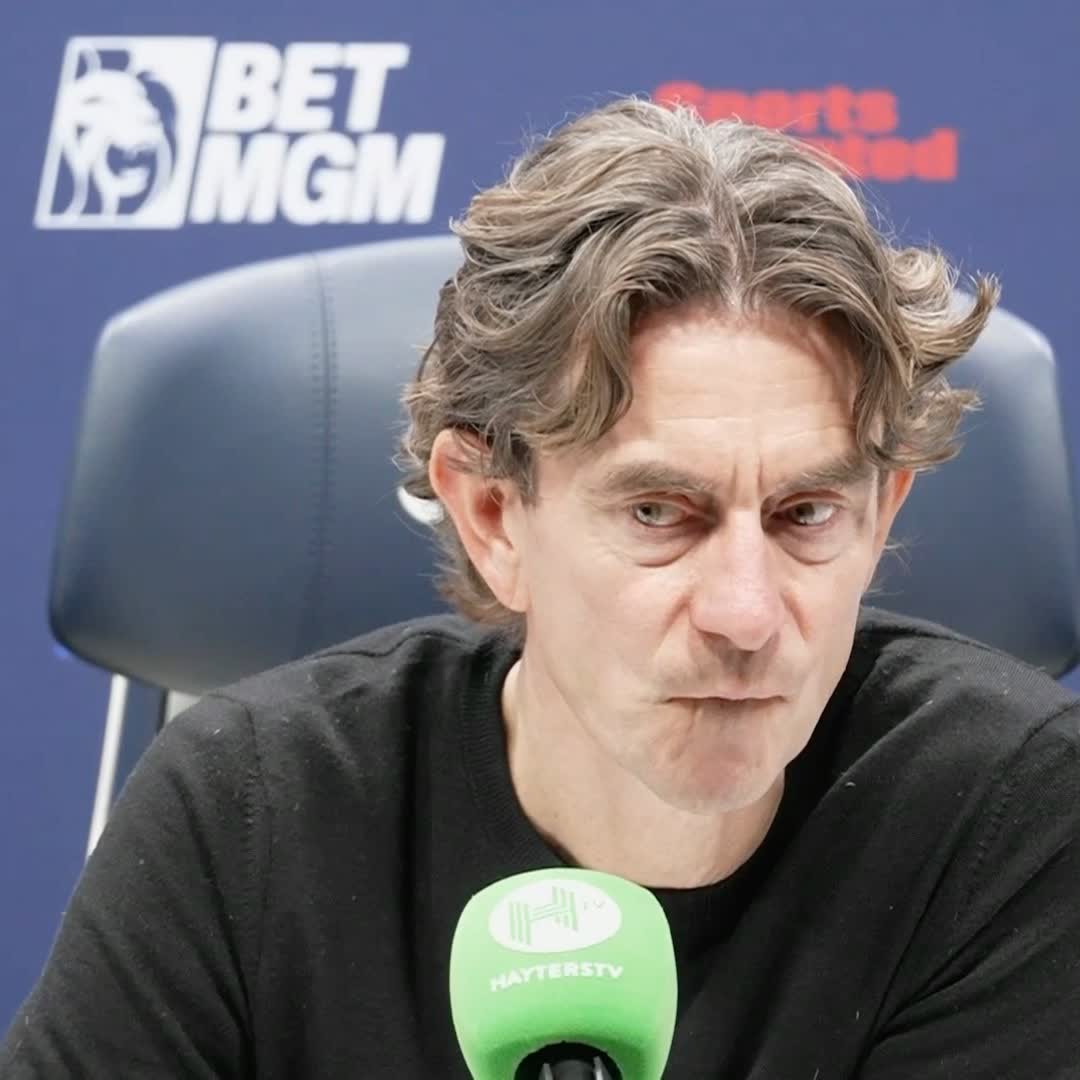 "Every time I made a decision it's with one aim, to make the team better" Thomas Frank responds to the crowd reaction of his substitutions in Spurs' 2-2 draw with Manchester United, with his instruction to Mathys Tel to 'score a goal' paying off ⚪️