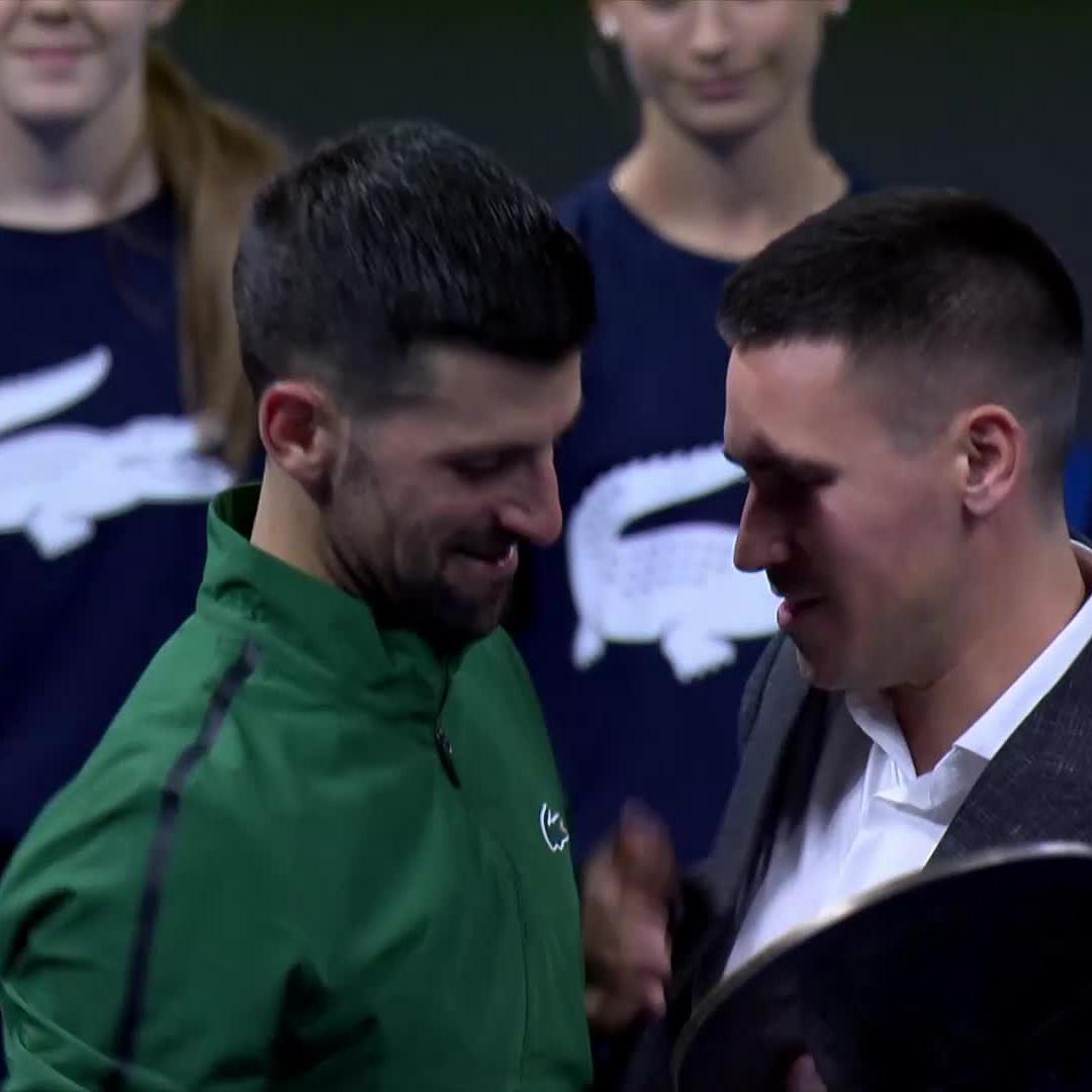 He's done it again 🏆Novak Djokovic #HellenicChampionship