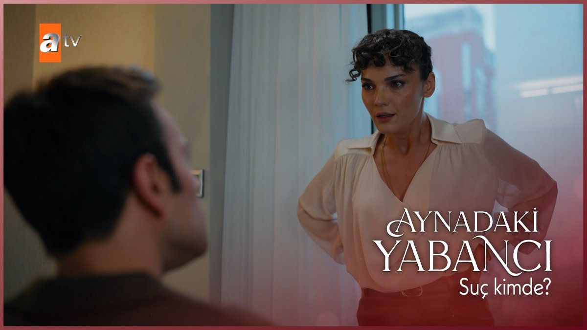 "Allah kahretsin seni Serhan!" Melda’nın öfkesi, Serhan’ın çaresizliğiyle çarpışıyor!😢 #AynadakiYabancı atv