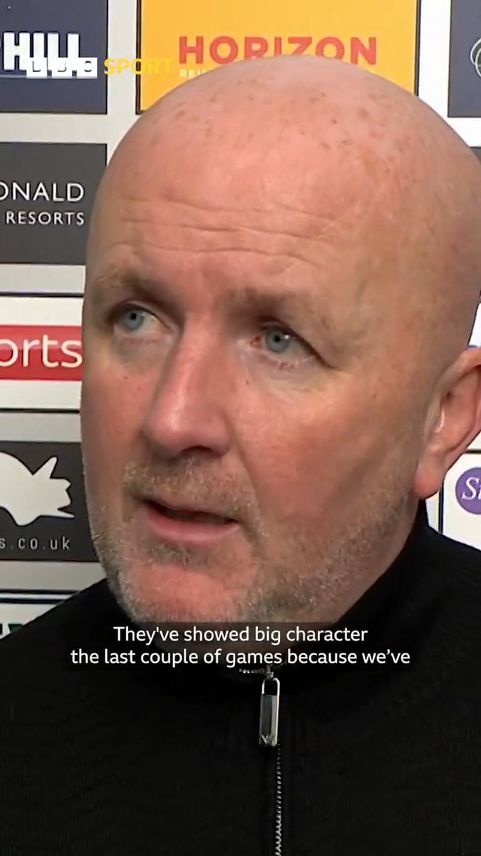 'Maybe it's me that needs to shut up...' David Martindale on VAR and the 'resilience' from his Livingston side to level with Falkirk ⤵️ #BBCFootball