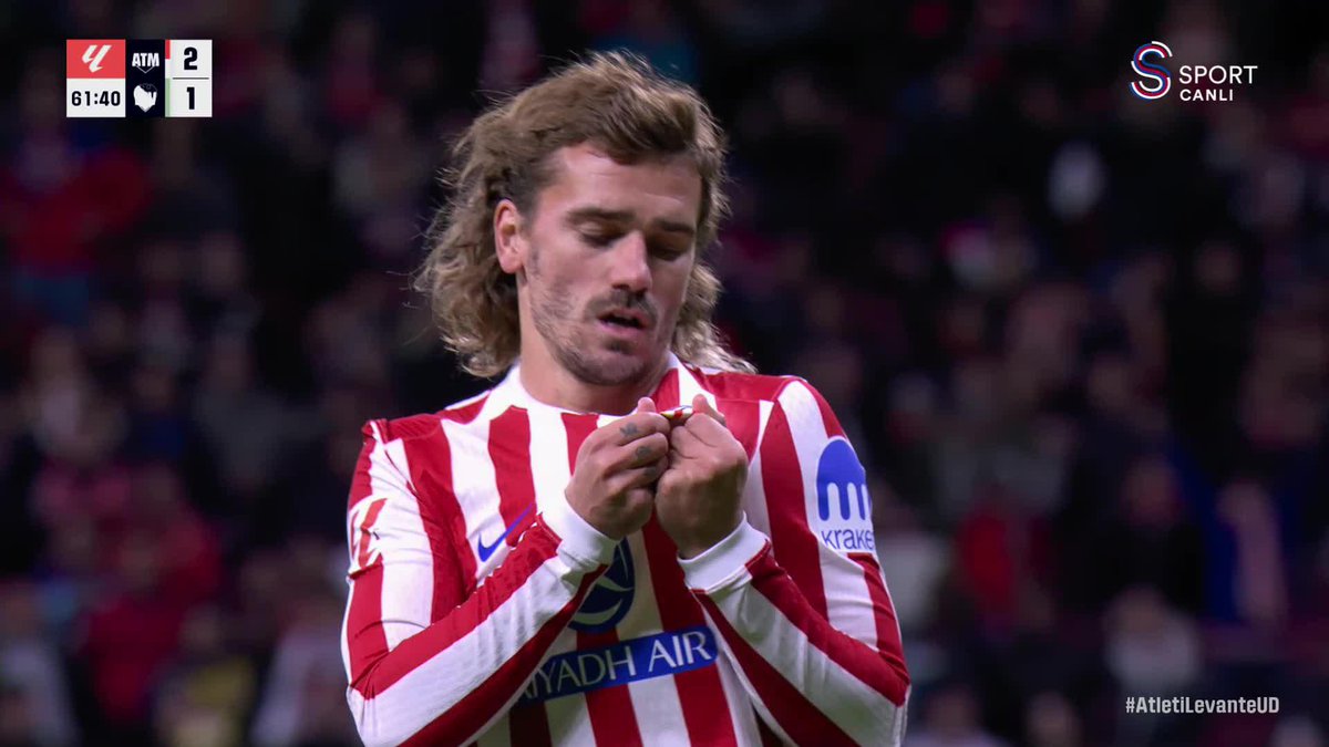 Antoine Griezman, oyuna girdikten 37 saniye sonra golünü attı.