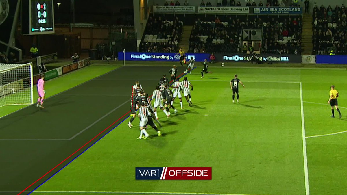 "That ball looks like it's in front of the blue line... I'm not sure if we've got a system that's accurate enough" 🗣️ Mulgrew Pitch to Par and Michael Stewart discuss St Mirren's disallowed first-half goal for offside ❌ Presented by SBK | 18+ | Please Gamble Responsibly